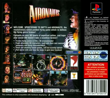 Aironauts (EU) box cover back